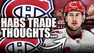 MARTIN NECAS SPEAKS OUT ON A TRADE TO THE MONTREAL CANADIENS CAROLINA HURRICANES NEWS