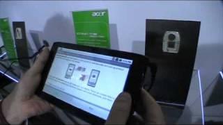 Acer Iconia Tab A100 and A101 tablets at MWC 2011