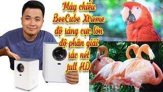 Trên tay Máy chiêu BeeCube Xtreme loại lớn ánh sáng mạnh độ phân giải full HD  Kien Review