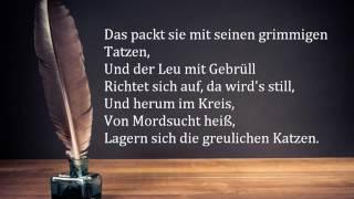 Friedrich Schiller Der Handschuh - Mit Text