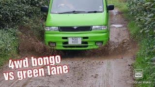 mazda bongo. 2.5 diesel 4wd. can it take on a light green lane? off road.