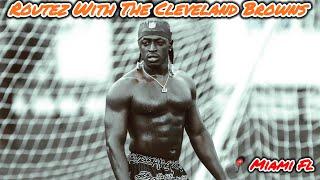 I RAN ROUTES WITH THE CLEVELAND BROWNS AND TERRELL OWENS PULLED UP  MUST WATCH