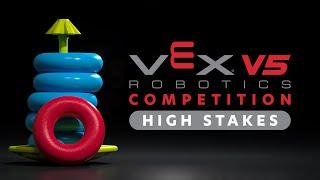 VEX V5 Robotics Competition High Stakes  2024-2025 Game