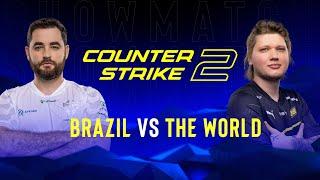 The World vs. Brasil in Counter-Strike 2