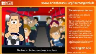 Wheels on the bus  Nursery Rhymes  Learn English Kids  British Council