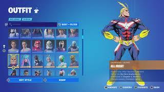 Fortnite Locker Tour-2023 1510 Skins