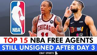 Top NBA Free Agents Available DeMar DeRozan Caleb Martin Still Unsigned In NBA Free Agency