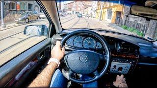 2002 Opel Omega B 2.2 i 144 HP 0-100 POV Test Drive #1187 Joe Black