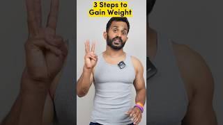 3 Easy Steps for Fast Weight Gain  पतले लड़के  लड़कियाँ ऐसे वजन बढ़ाये #youtubeshorts #shorts