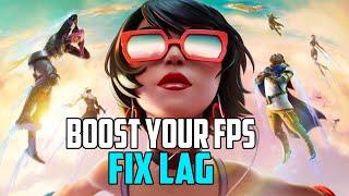 How To Boost Your FPS Stop Lagging On Fortnite Season 3 Chapter 3