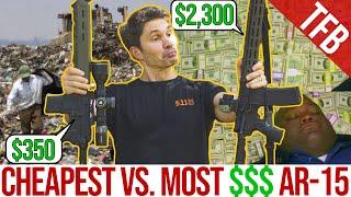 The Cheapest AR-15 vs. The Most Expensive Daniel Defense vs. PSA