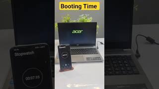 Booting Time Of Acer Aspire Lite Core i5 Laptop #acer #shorts