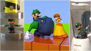 20 Fun ways to kill Luigi Death animations 