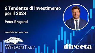 6 Tendenze di investimento per il 2024 con Peter Braganti Director Research at WisdomTree Europe