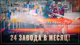 24 новых завода в месяц Промышленный бум в России ОБЗОР за декабрь