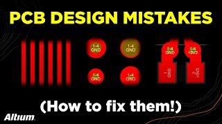 Top 5 Beginner PCB Design Mistakes and how to fix them
