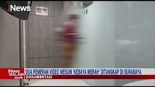 Polisi Tangkap Dua Pemeran Video Mesum Kebaya Merah di Surabaya #iNewsMalam 0711