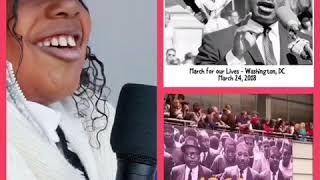  YOLANDA RENEE KING - MLK’s GRAND DAUGHTER - SPEAKS AT MARCH FOR OUR LIVES IN DC