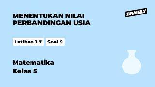 Hitunglah selisih umur Bayu & Made jika perbandingan 5  8  Matematika  Kelas 5  1  Matematika