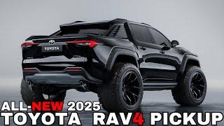 2025 Toyota Rav 4 Pickup Unveiled - The most powerful Hybrid Pickup