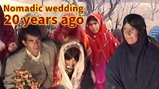 Old nomadic wedding Naseroo and Mahbouba started their lovely life 20 years ago