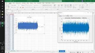 How to Generate White Noise from Input PSD in VibrationData Toolbox and Export into Excel