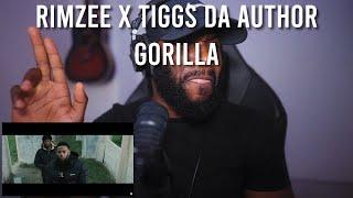 Rimzee GORILLA ft @TiggsDaAuthor Official Music Video Reaction  LeeToTheVI