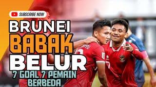 AFF 2022  highlight Timnas vs Brunei - Indonesia Bantai Brunei 70