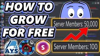 How to Grow Your Discord Server for FREE 2022