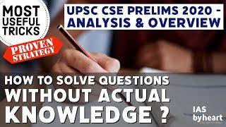 UPSC Prelims 2020 Analysis  Will the cut off be less than 100 ?  PART 1  IASBYHEART 