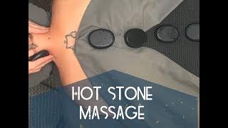 Hot Stone Massage Technique Using Volcanic Basalt Stones