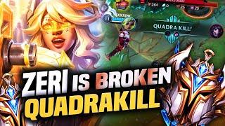 Wild Rift I Zeri Is Broken With Enchanter I Project Zeri Challenger Gameplay