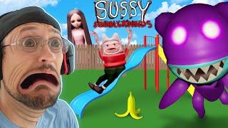 Its Adventure Time on Sussy Wussys Playground  FGTeeV Mashup Games