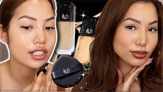 LETS TRY THE NEW KVD GOOD APPLE SERUM FOUNDATION *oily skin wear test*