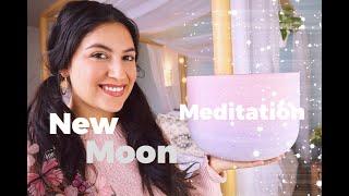 NEW MOON Meditation - February 2021 - 432 Hz - reset - reflection - renewal 