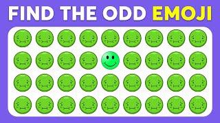 Find the ODD One Out - Emoji Quiz  Easy Medium Hard  Monkey Quiz