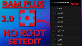 Increase Performance With Ram plus 2.0 SetEdit  Add Upto 8 GB RAM   @Lycantweaks