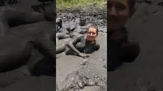 Mud bath at Macuxi territory-PB Brazil