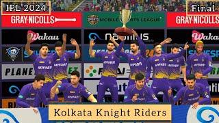 KKR vs SRH Final  IPL in Quick Play  IPL 2024  Real Cricket 24