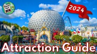 Europa Park ATTRACTION GUIDE - 2024 - All Rides & Shows - Rust GERMANY