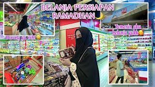 Vlog Belanja Keperluan Puasa Bulan RAMADHAN  Temenin Aku Belanja Yuk