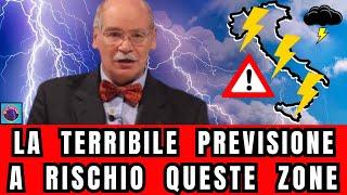 METEO ITALIA LA TERRIBILE PREVISIONE SEGNA LE DATE IN ROSSO SCURO GRAVE RISCHIO PER QUESTE ZONE..