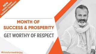 Respect  Month Of Success & Prosperity  Bijay Anand