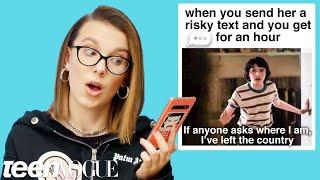 Millie Bobby Brown Reviews Stranger Things Memes  Teen Vogue