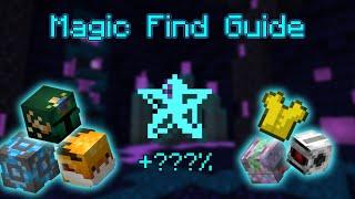 The ONLY Magic Find Guide that you EVER NEEDED Learn how to get more Magic find Hypixel Skyblock