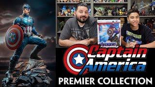 Captain America Premier Collection Statue Unboxing