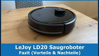 Fazit Vorteile & Nachteile des LeJoy LD20 Saugroboter mit Wischfunktion im Test Praxistest