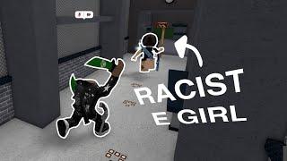 RACIST E Girls fight me in Murder Mystery 2  PART 2  Voicechat 