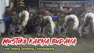 Perang Kepang Kembar 6 MUSTIKO KARYA BUDAYA  Live Talang Sendang Tulungagung.