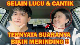 PRANK TAXI ONLINE  SELAIN LUCU & CANTIK GAK SANGKA SUARANYA BIKIN MERINDING 